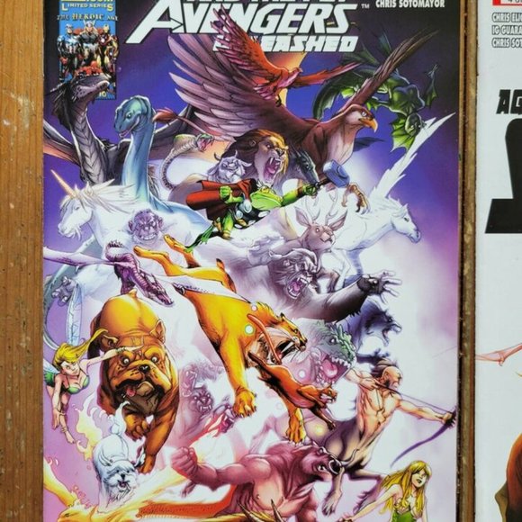 "Lockjaw & the Pet Avengers Unleashed" Comic Books 1-4 Complete Set - Frog Thor! - Picture 5 of 6